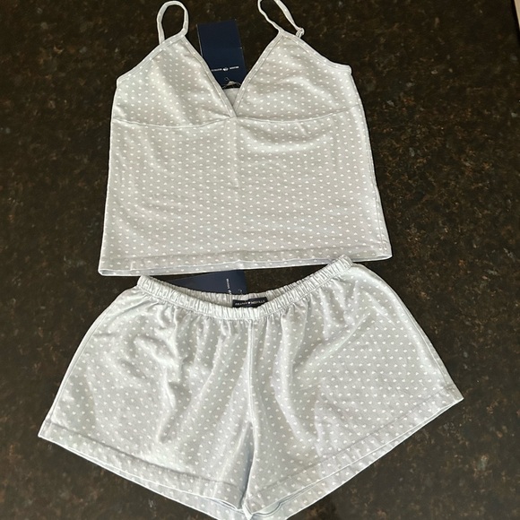 Brandy Melville Tops - blue hearts set NWT
